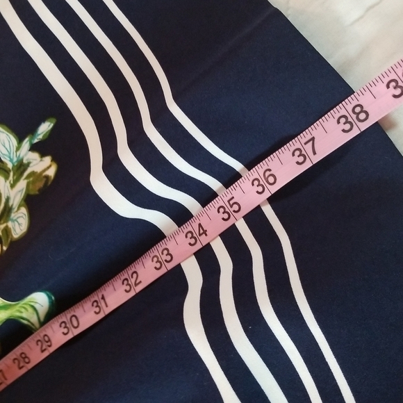 Db established 1962 | Navy Yellow Floral Fit and Flare Dress - Picture 7 of 10